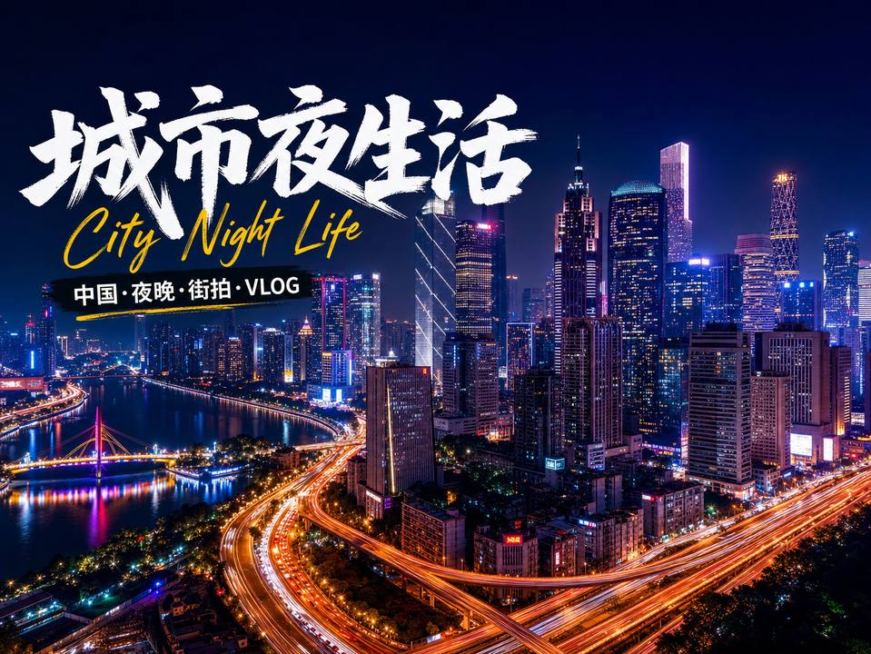 黑料城市夜景短视频霓虹都市